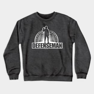 Hockey Defenseman Crewneck Sweatshirt